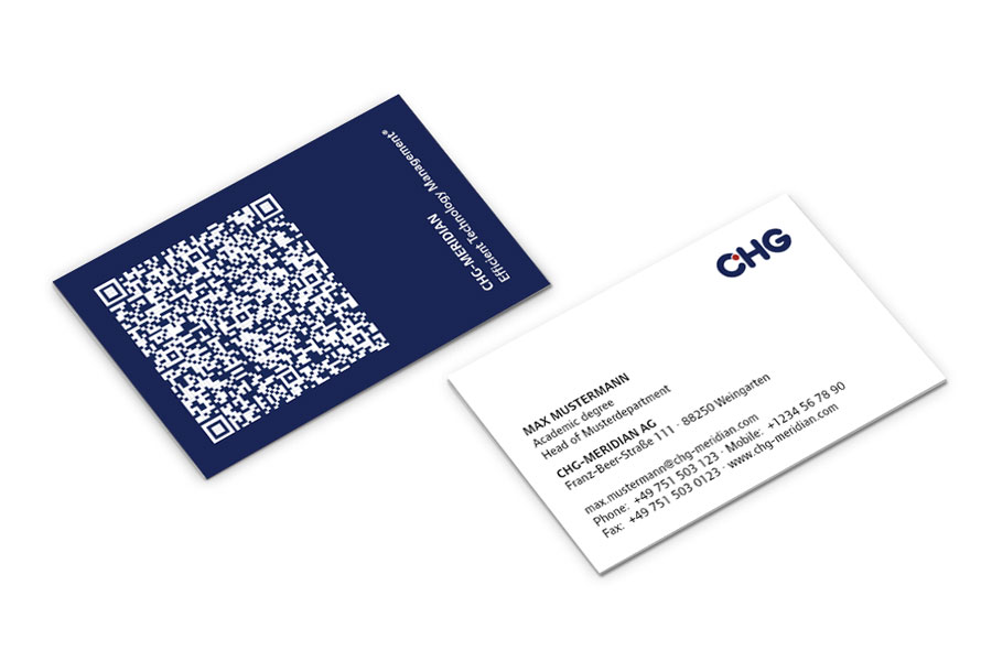 VISITENKARTEN KONFIGURIEREN